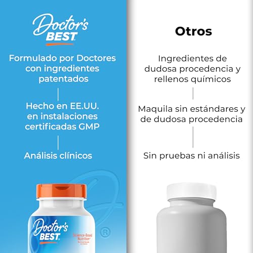 Doctor&#39;s BEST, Magnesium, 120 Tablets