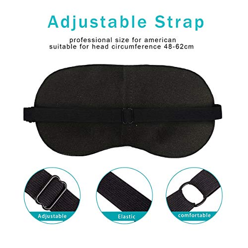 BYBART Camo Sleep Mask, Soft &amp; Comfortable Eye 
