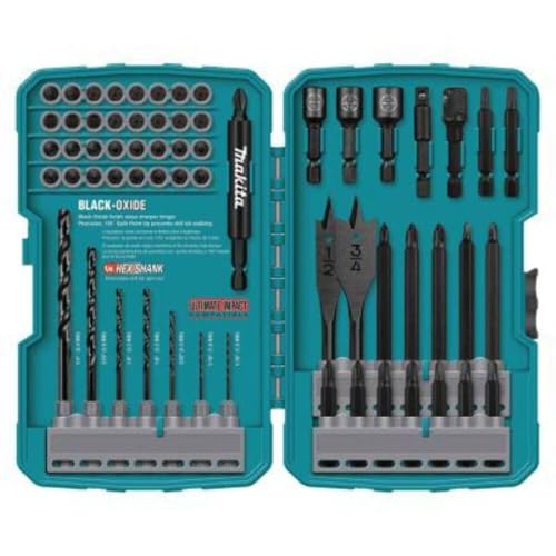 Makita T-01725 Contractor-Grade Bit Set, 70-Pc.