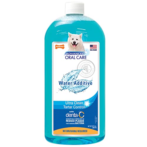 Advanced Oral Care Pet Dental Water Additive, Liquid Tartar Remover & Breath Freshener for Dogs, Dog Teeth-Cleaning, Original Flavor, 32 oz.