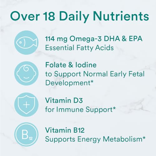 SmartyPants Prenatal Vitamins for Women, Multivitamin G