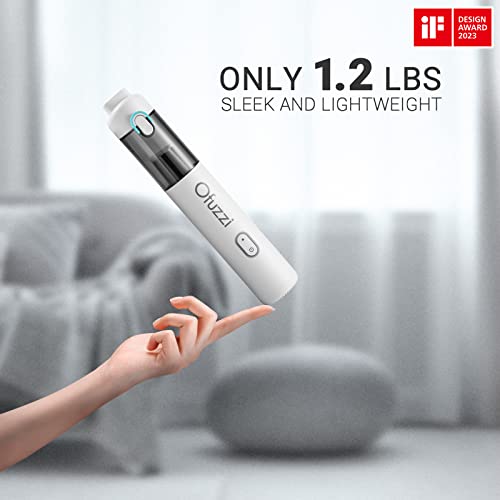 H8 Apex Car Vacuum Cleaner, Portable Handheld Vacuum Cleaner with 12000Pa High Power, Ultra-Lightweight 1.2lbs, USB-C Fast Charging, Mini Car Vacuum for Car, Home, Pet Hair,