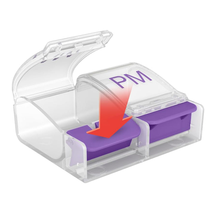 Ezy Dose 1 Day AM/PM Push Button Pill Reminder