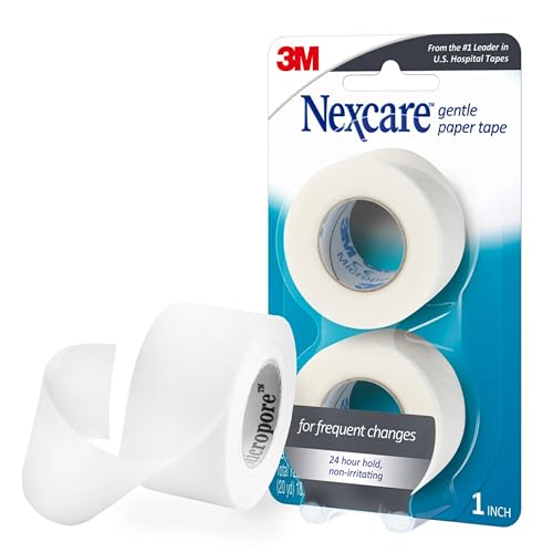 Nexcare Gentle Paper Tape, Medical Paper Tape, Secures 