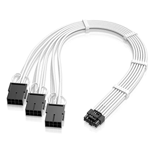EZDIY-FAB GPU Power Sleeved Cable Extension, 16pin(12+4