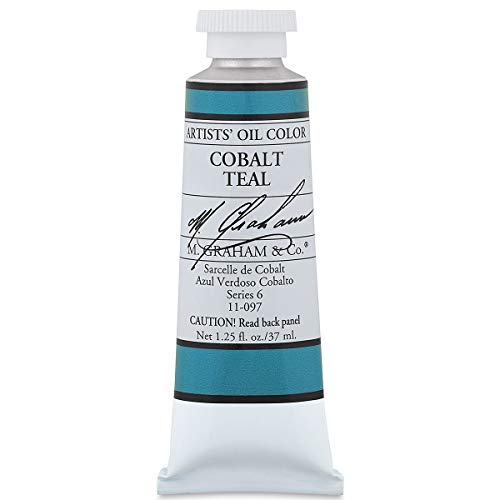 M. Graham &amp; Co. GRM-11-097 Oil Paint, Cobalt Teal