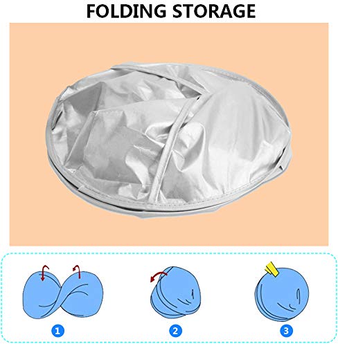 Hair Cutting Cape,Foldable Umbrella Barber Cape,Waterproof Professional Salon Barber supplies,Special Barber Hairdressing Using,Haircut Capes For Adults,Kids Children Home Uses.