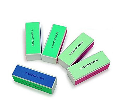10PCS Professional 4 Ways Nail Buffing Block Manicure P