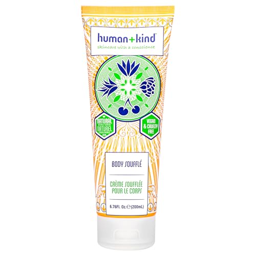 Body Souffle - Light, Fluffy Skin Conditioner for Hydrating and Smoothing Dry Skin - Natural, Vegan Formula with Shea Butter and Apricot Kernel Oil - Light, Fresh Fragrance - 6.76 oz