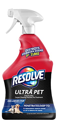 Resolve Ultra Pet Odor and Stain Remover Spray – Carpet