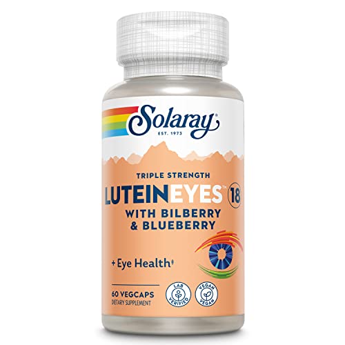 Triple Strength Lutein Eyes, 18 mg | Eye & Macular Health Support Supplement w/Naturally Occurring Lutein and Zeaxanthin | Non-GMO (60 CT)