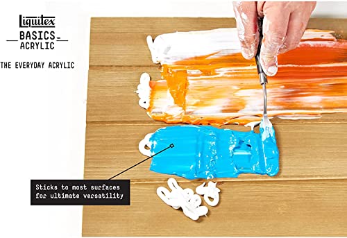 Liquitex BASICS Acrylic Paint Set, 8 x 75ml (2.4-oz) Tu