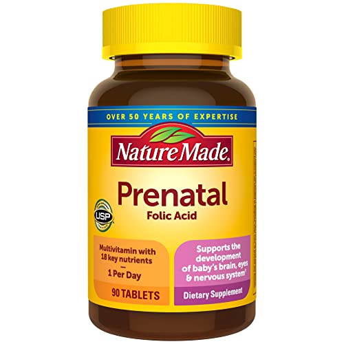 Nature Made Prenatal Multivitamin with Folic Acid, Pren