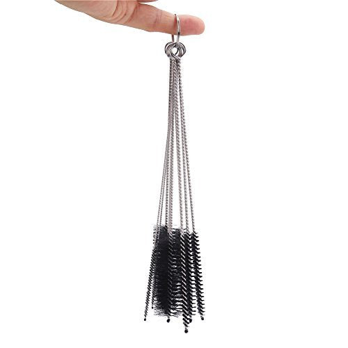 DECORA 10 Pieces Nylon Cleaning Bottle Brush Pipe Clean