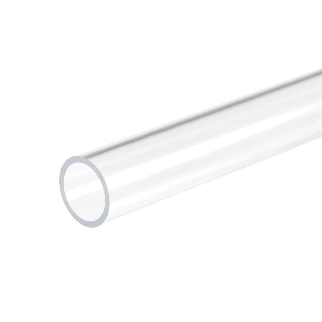 MECCANIXITY Acrylic Pipe Rigid Round Tube Clear 14mm(0.