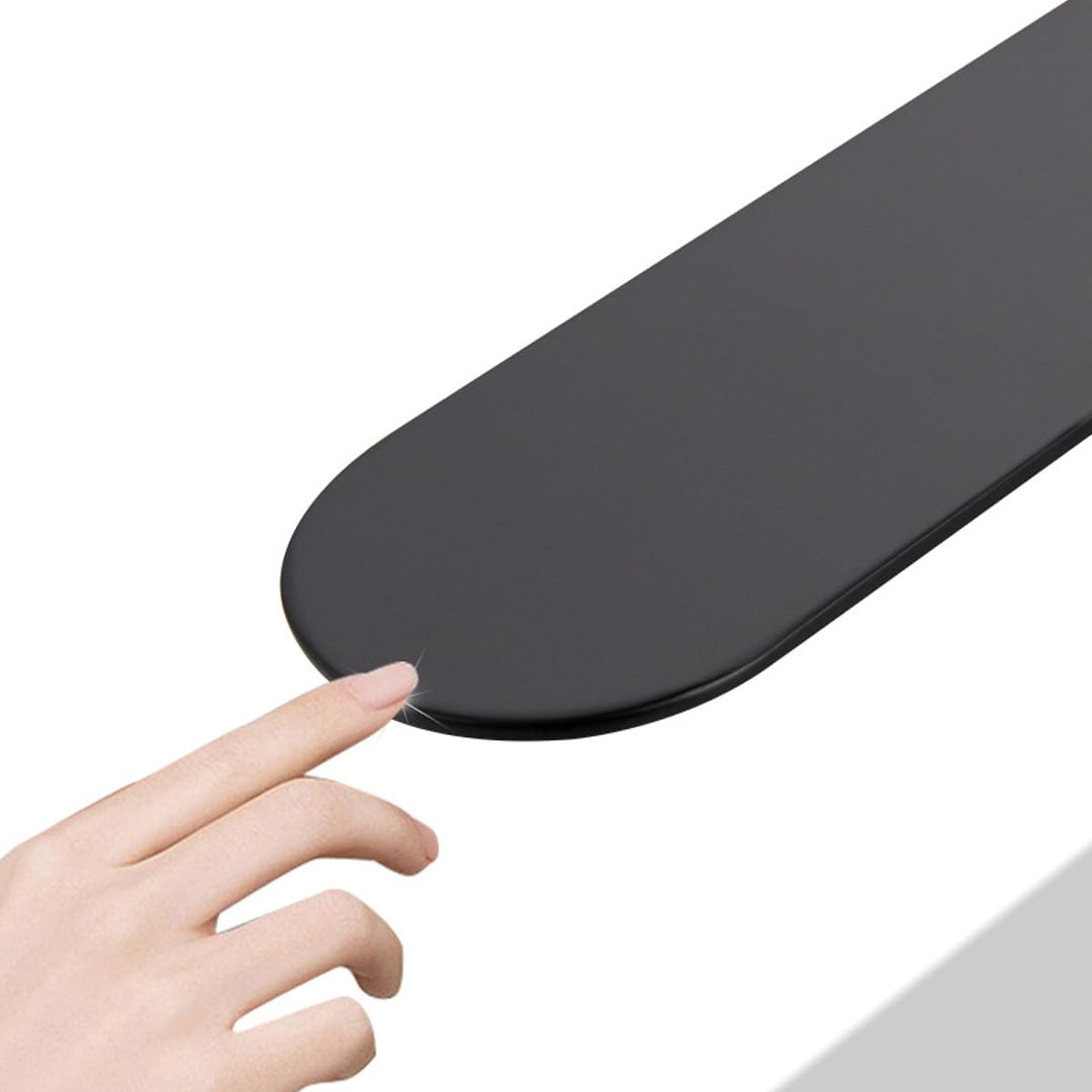 Hand Towel Holder Hand Towel Ring Towel Bar for Bathroom Kitchen Self Adhesive,Stainless Steel Matte Black.