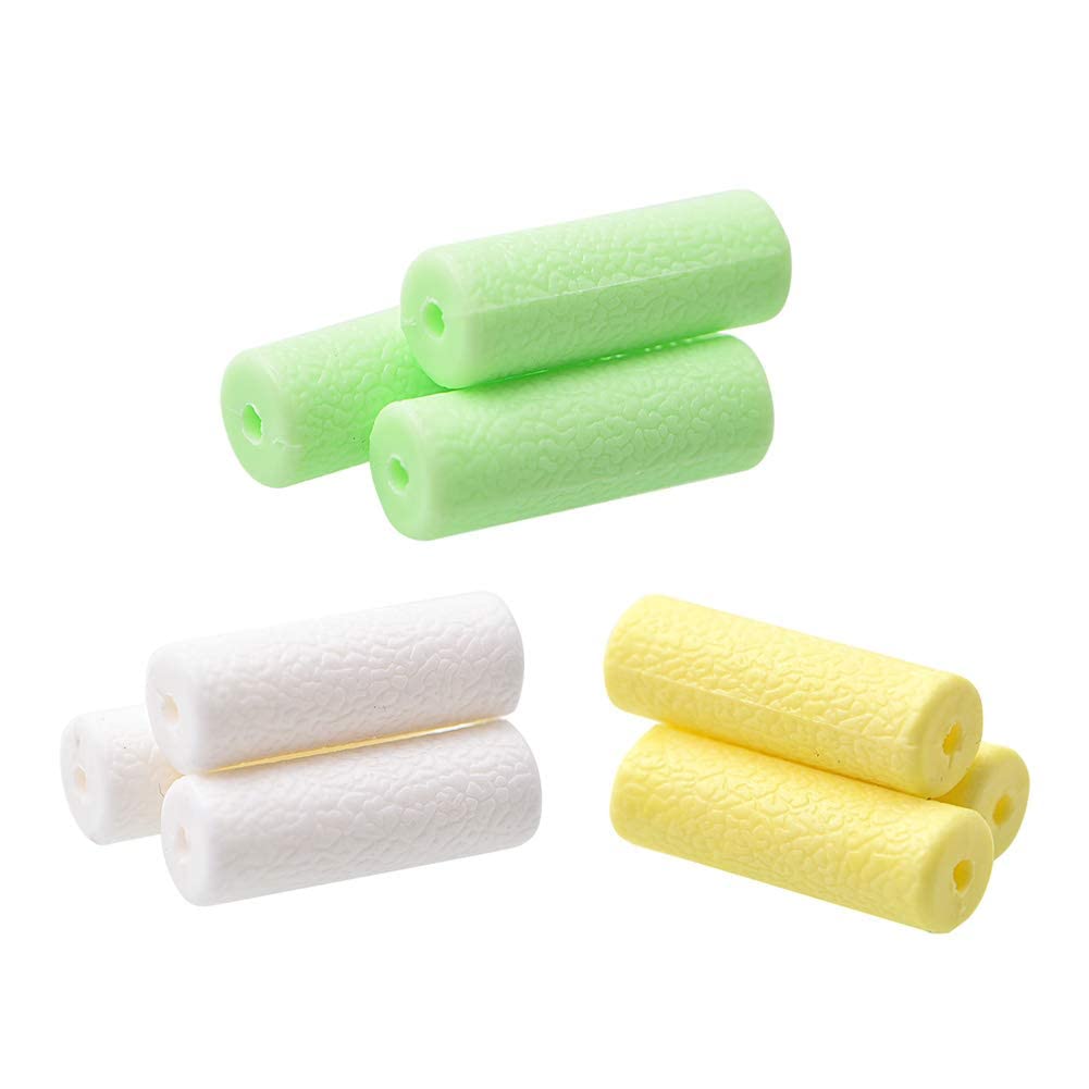 9 Pieces Chew Sticks for Aligner,Silicone Orthodontic Chewers with Storage Case, 3 Colors