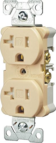 Cooper Wiring Tr 20A Comm Duplex Receptacle Trbr20V-Bxsp