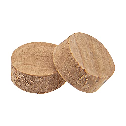 20Pcs Yootones 9.5mm Saxophone Cork Pads Water Key Spit Valve Cork Pad Compatible with Saxophone Trumpet Trombone Replacement Parts