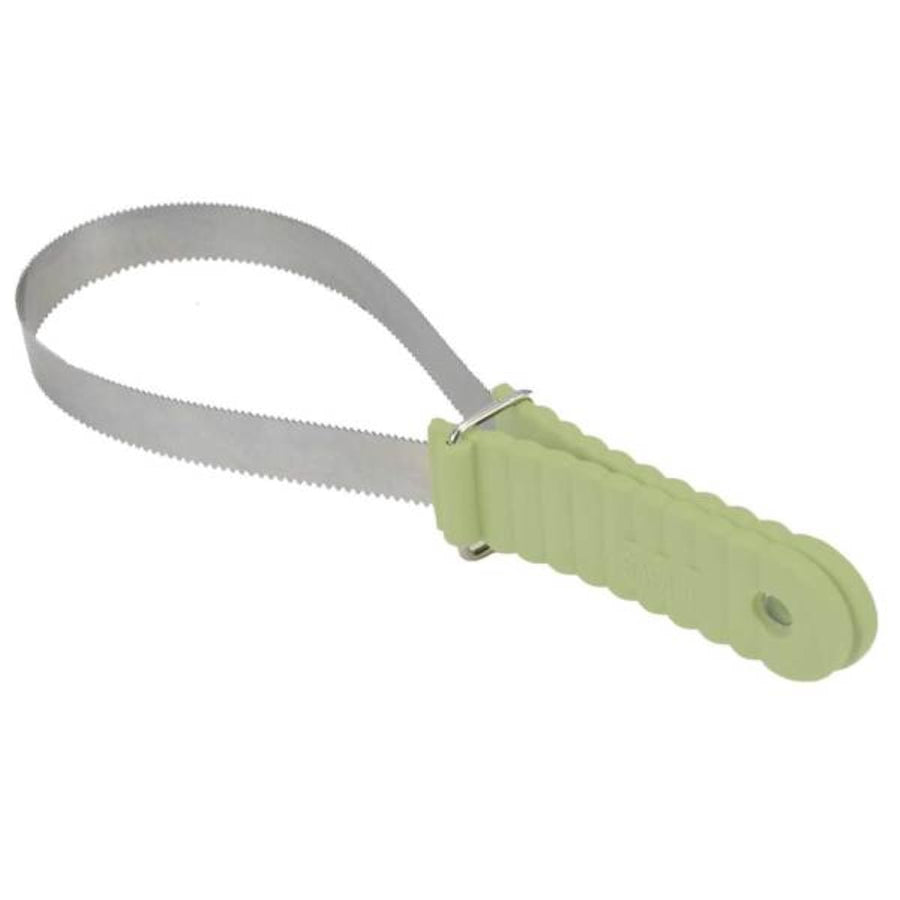 Pet Safari Dual-Sided Dog Shedding Blade - Stainless Steel Grooming Blade for Thick Coats - For Dogs with Short and Long Hair - Medium-Large - 10 x 3.25