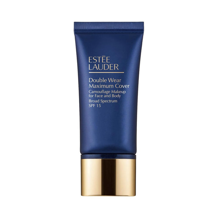 Double Wear 24-Hour Maximum Cover Camouflage Foundation for Face and Body SPF 15 | Covers Scars & Tattoos, 1.0 fl oz., 1N1 Ivory Nude