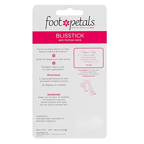 Foot Petals Women&#39;s Blisstick Anti-Friction Sti