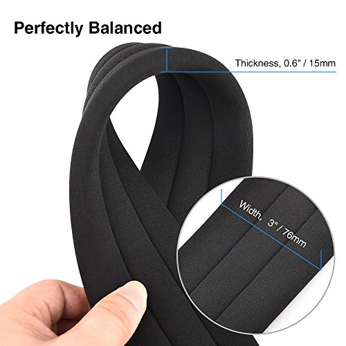 Bass Guitar Strap for Electric Guitar &amp; Bass 3 Wide Guitar Straps Padded Bass Guitar Strap Adjustable Length from 38 to 47 Bass Guitar Straps with Pick Holder 2 Safety Strap Locks &amp; 6 Picks