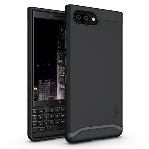 Blackberry KEY2 Case, [MERGE Series] Heavy Duty EXTREME Protection/Rugged With Dual Layer Slim Precise Cutouts Phone Case For Blackberry KEY2 (Matte Black)