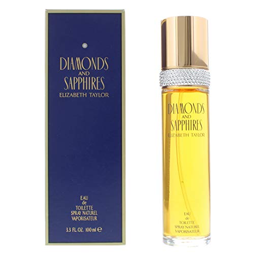 Diamonds and Sapphires for Women, Eau De Toilette Spray, 3.3 Fl Oz