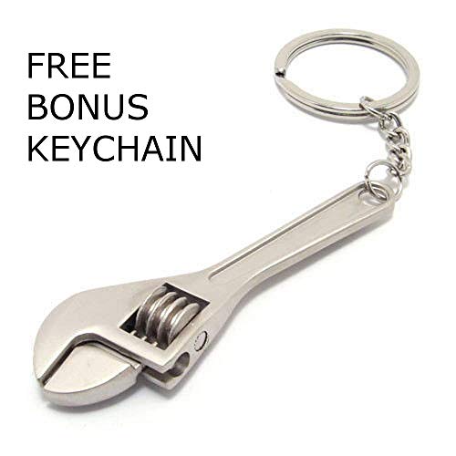 Six Speed Manual Gearbox Transmission Shift Fidget Toy Keychain [Free Bonus: Mini Adjustable Wrench Keychain]