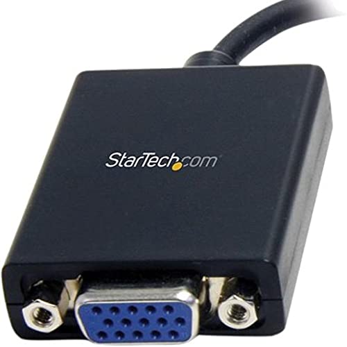 Mini DisplayPort to VGA Adapter, Active mDP to VGA Converter, Mini DisplayPort or TB2 Computer to VGA Monitor