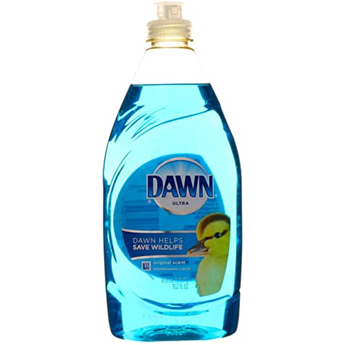 Dawn Ultra Original Dish Detergent Liquid Blu Plastic S