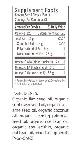 Flora Health UDO’s Oil Omega 3-6-9 32 Oz Supplement | O
