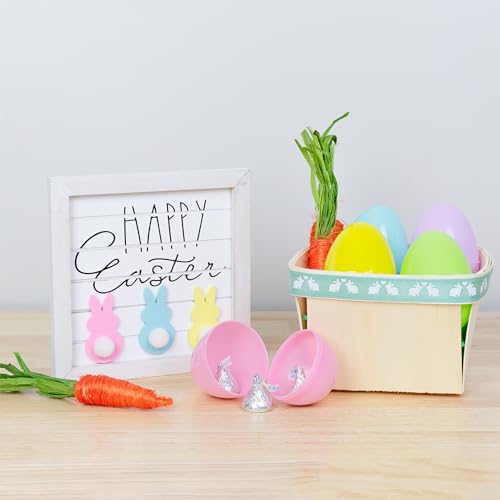 Quart Wooden Berry Baskets (8-Pack); 5.75-Inch Square Vented Wood Boxes for Fruit Picking, Easter or Arts &amp; Crafts