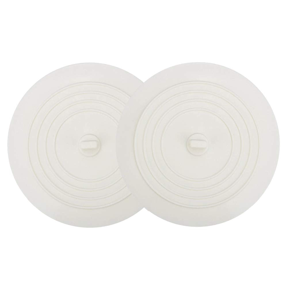 V-TOP Tub Stopper 2 Pack, 6 inches Large Silicone Drain