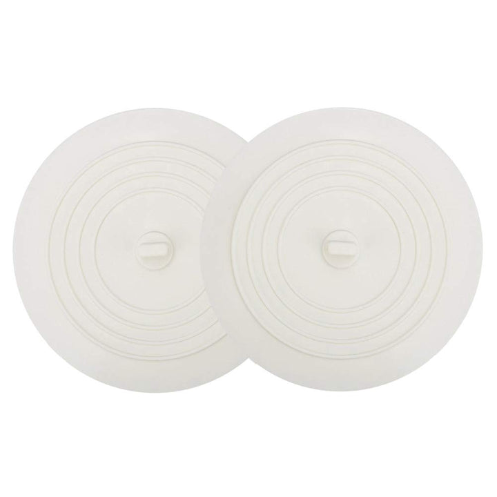 V-TOP Tub Stopper 2 Pack, 6 inches Large Silicone Drain