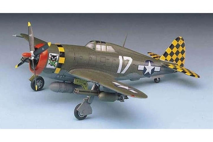 12492 P-47D Thunderbolt Razorback, Multicolor