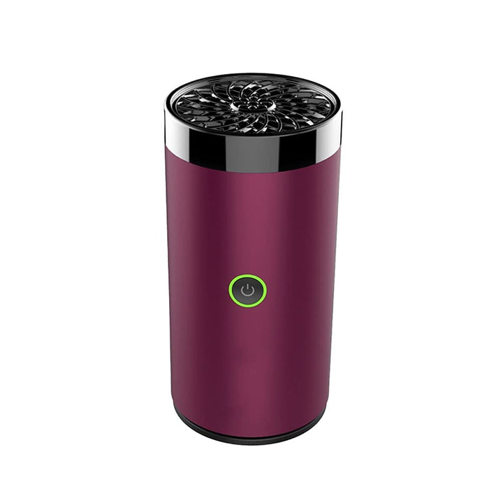 SHDream Electric Incense Burner, Car Electric Incense Burner, Portable USB Rechargeable Smart Electronic Incense Burner, Arabian bakhoor Burner for Home Use (Red Wine)