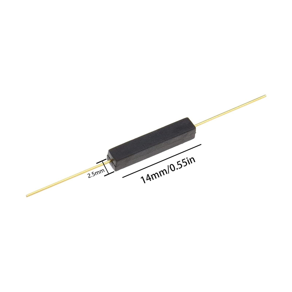 WOWOONE 5pcs Plastic Reed Switch Reed Contact Normally 