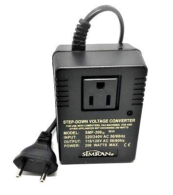 Simran SMF-200 Deluxe 200 Watts Step Down Voltage Conve