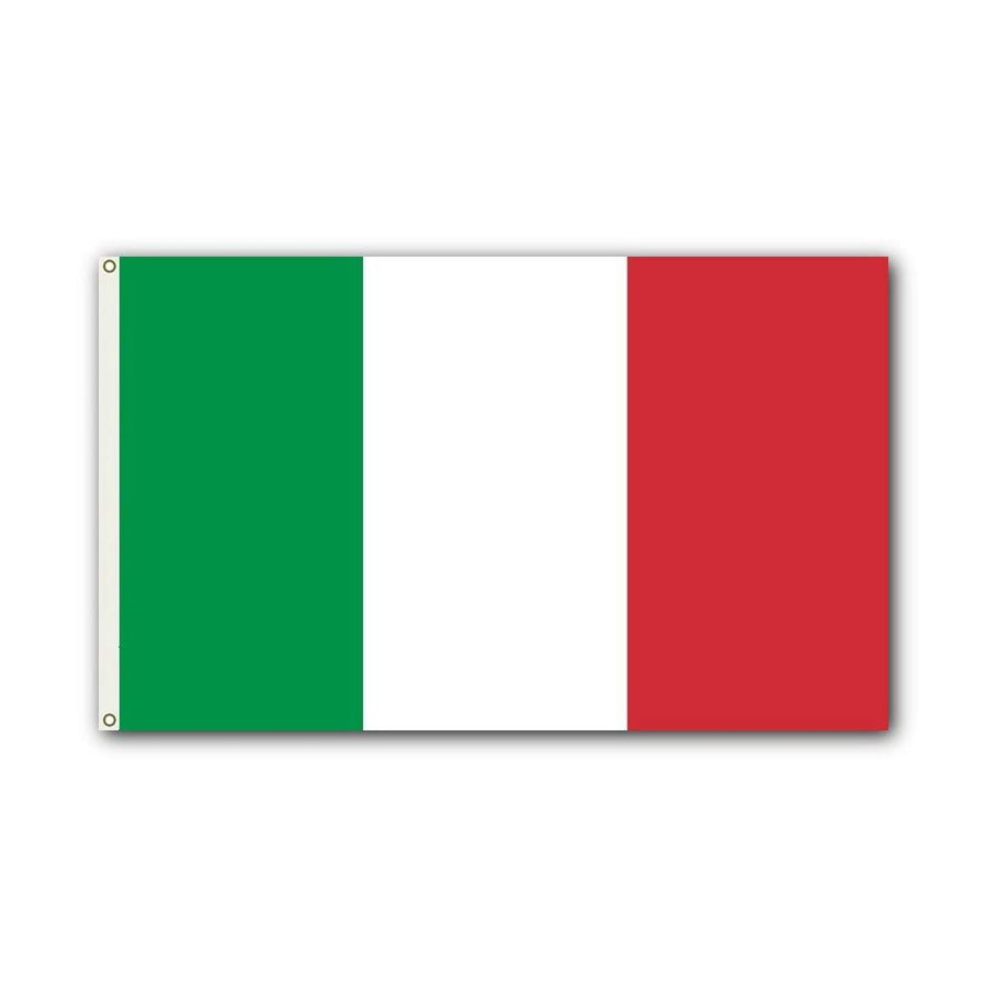 SSK® Italy Outdoor Flag - Large 3' x 5', Weather-Resistant Polyester