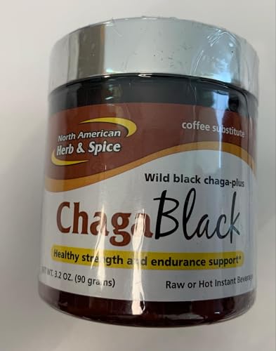 North American Herb and Spice Powder, Chaga Black, 3.2 Ounce