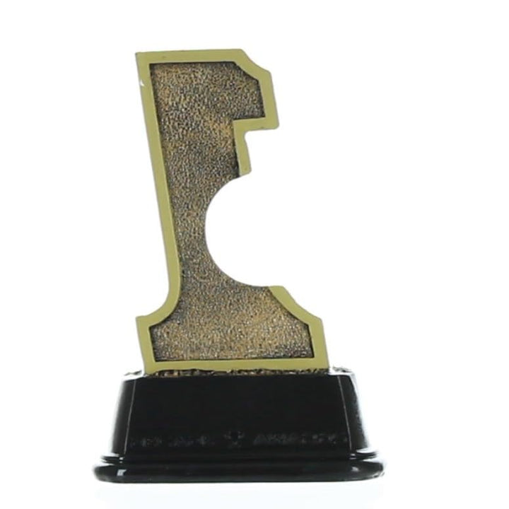 Decade Awards Golf Hole-in-One Trophy - 6 Inch Tall | Exquisitely Detailed Golf Tournament Hole in 1 Award - Engraved Plate on Request