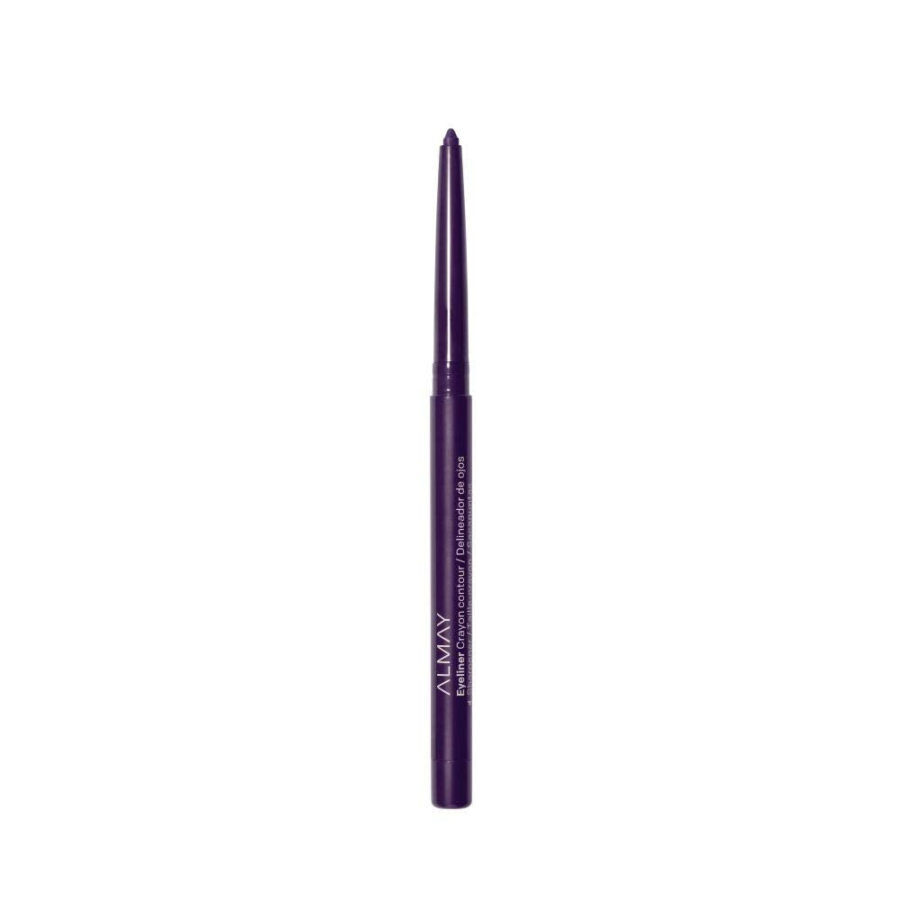 Almay Eyeliner Pencil, Eye Makeup Stocking Stuffers for Women, Built-in Sharpener, Hypoallergenic, Water Resistant, 210 Black Amethyst, 0.01 fl oz