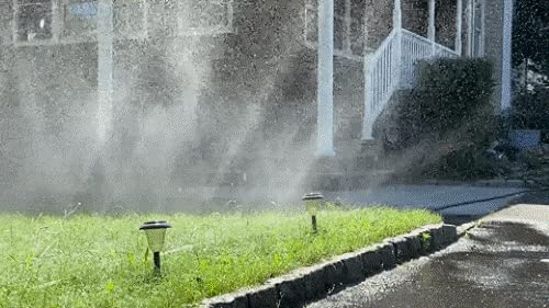 25-Foot Three Tube Sprinkler Hose FS25