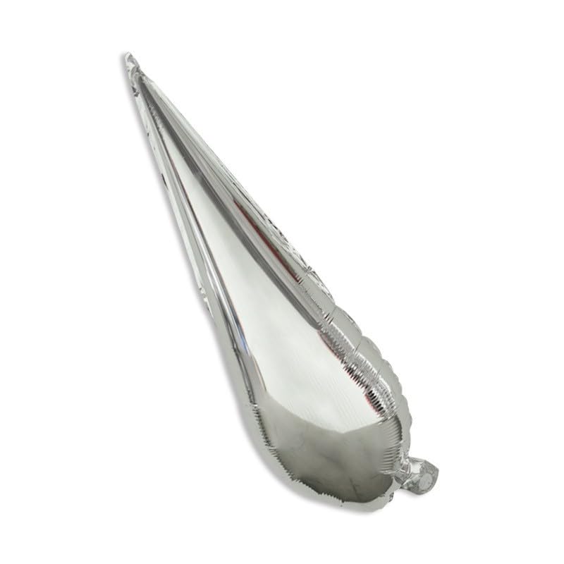 50 Pcs Foil Cone Balloons, Point Star Balloons for Part