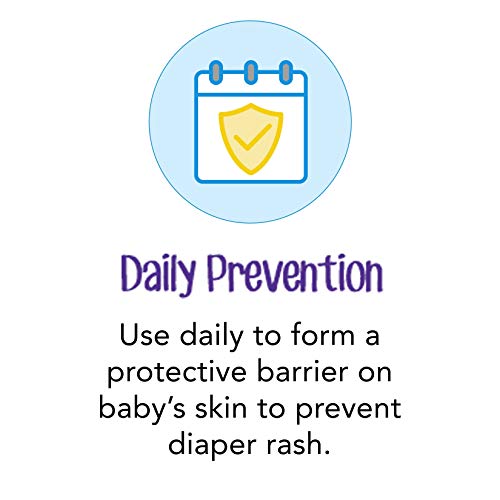 Desitin Daily Defense Baby Diaper Rash Cream with 13% Zinc Oxide Barrier Cream to Treat, Relieve & Prevent diaper rash, Hypoallergenic, Dye-, Phthalate- & Paraben-Free, Travel Size, 2 oz