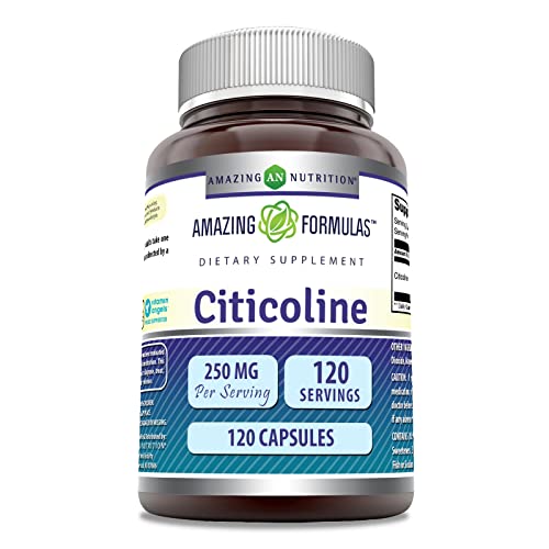 Amazing Formulas Citicoline 250 mg | Capsules Supplemen