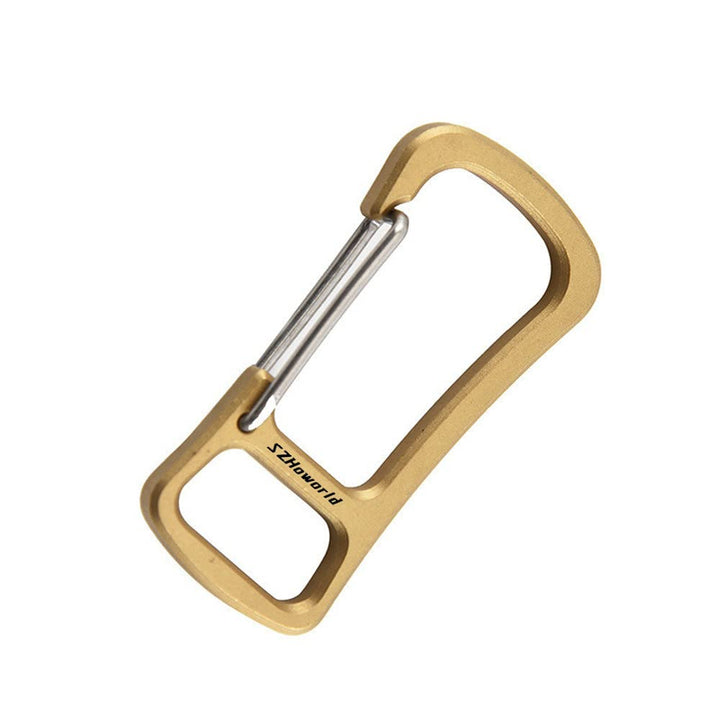 SZHOWORLD High Hardness Brass Keychain Carabiner Clip P