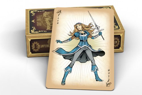 Alice of Wonderland Playing Cards - Gold Edition